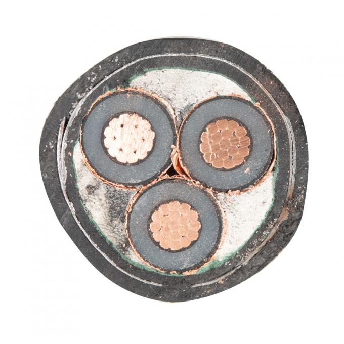Medium Voltage 12/22.7kv 19/33kv Yjv32 Copper Conductor XLPE Insulated Armoured Power Cable